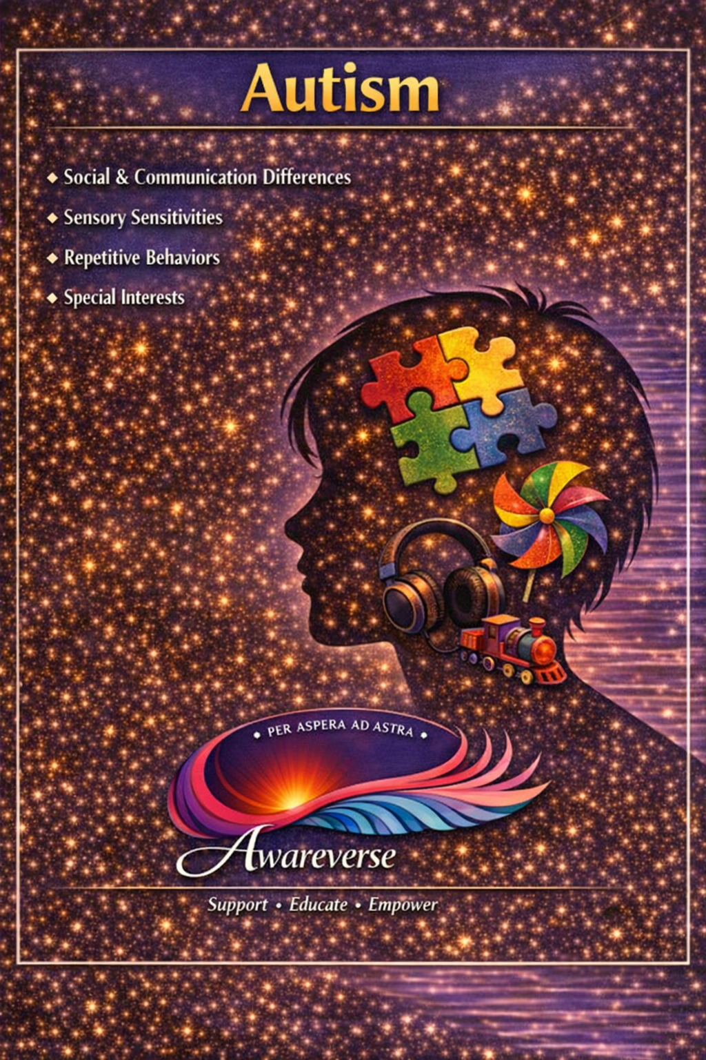 Autism information card