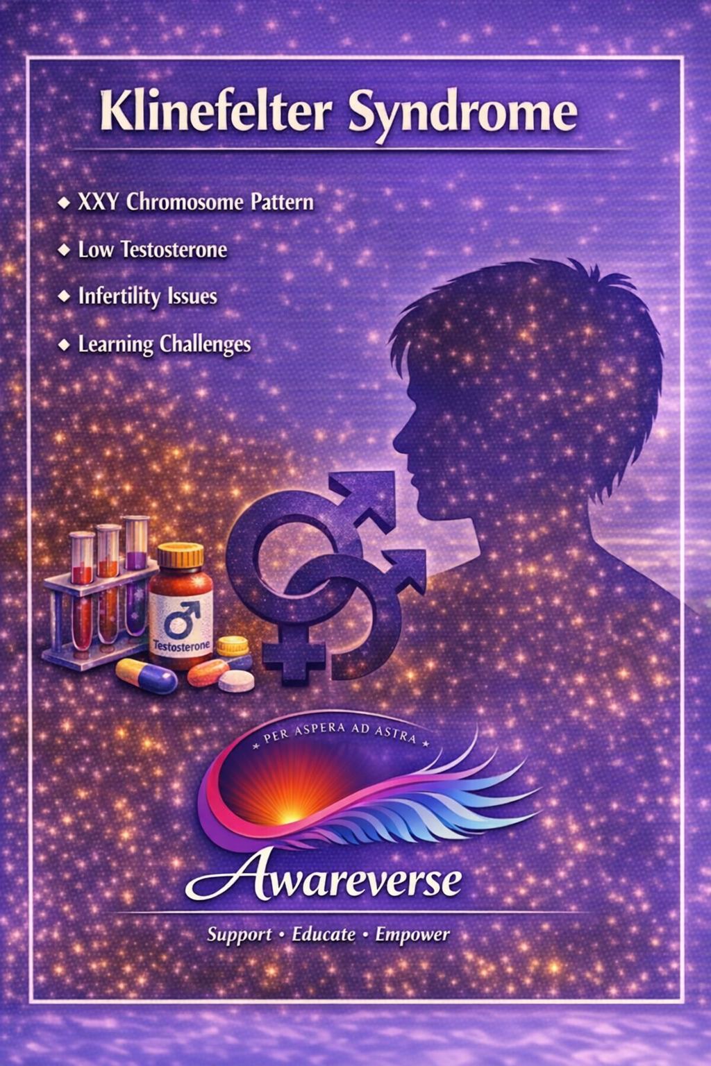 Klinefelter Syndrome information card