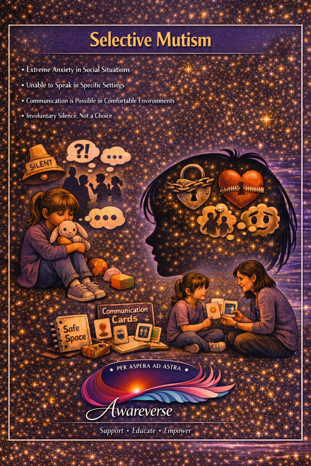 Selective Mutism information card