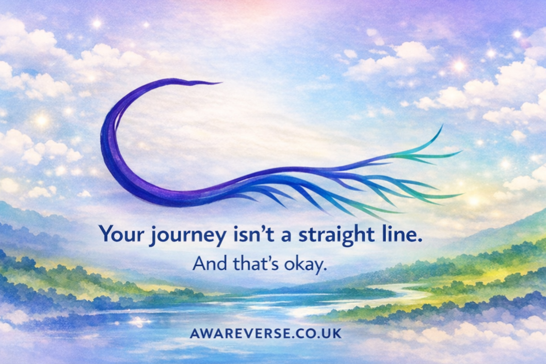 Your journey is not a straight line. And that is okay.