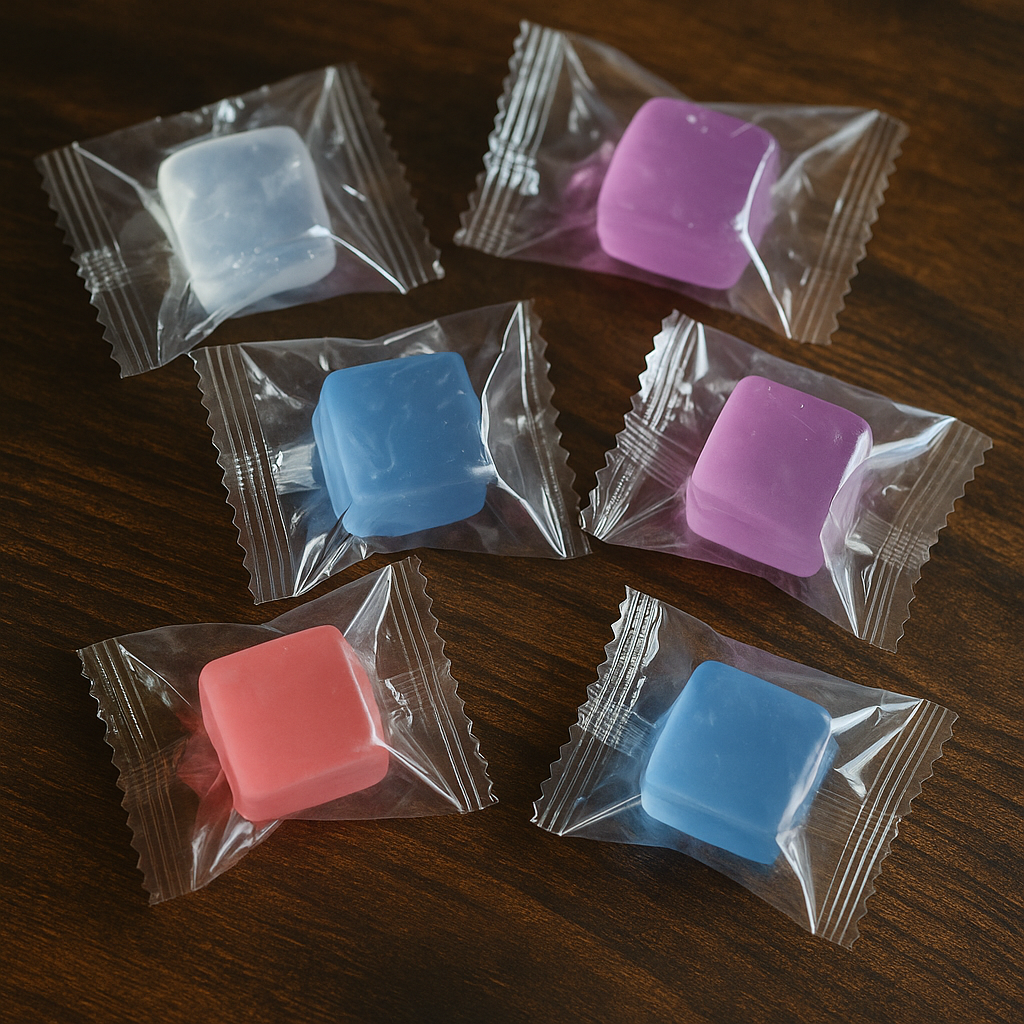 Mini Jelly Cube Squishies x 3