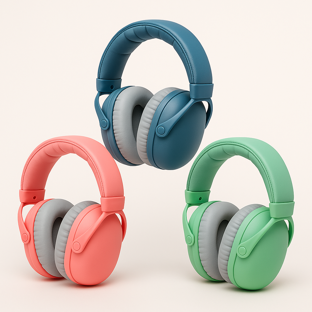 Kids Noise Reduction Earmuffs – Sensory Hearing Protection