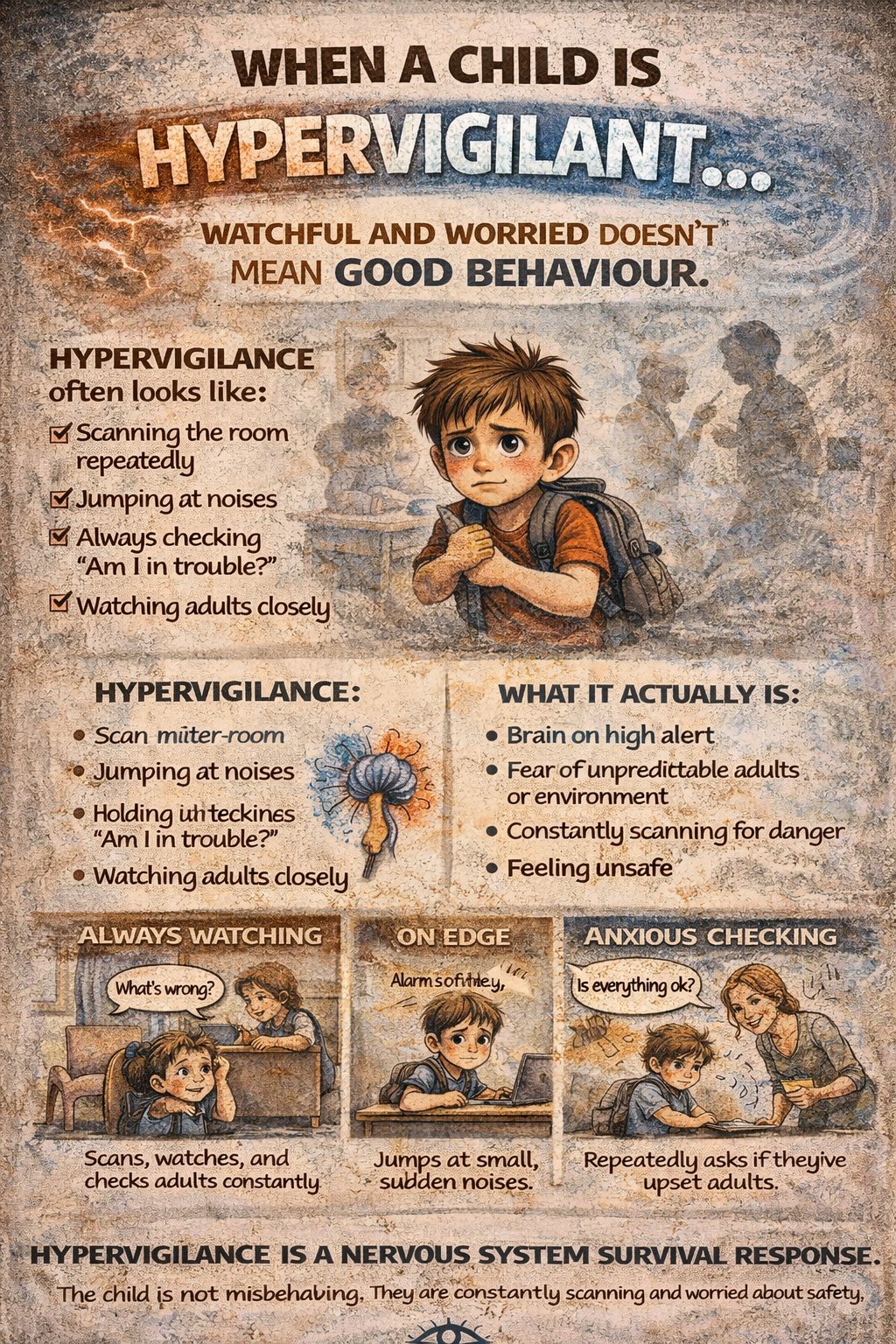 Hypervigilance poster