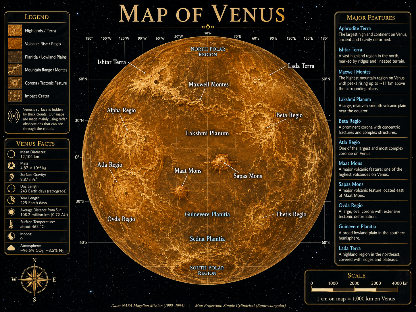 Venus atlas image