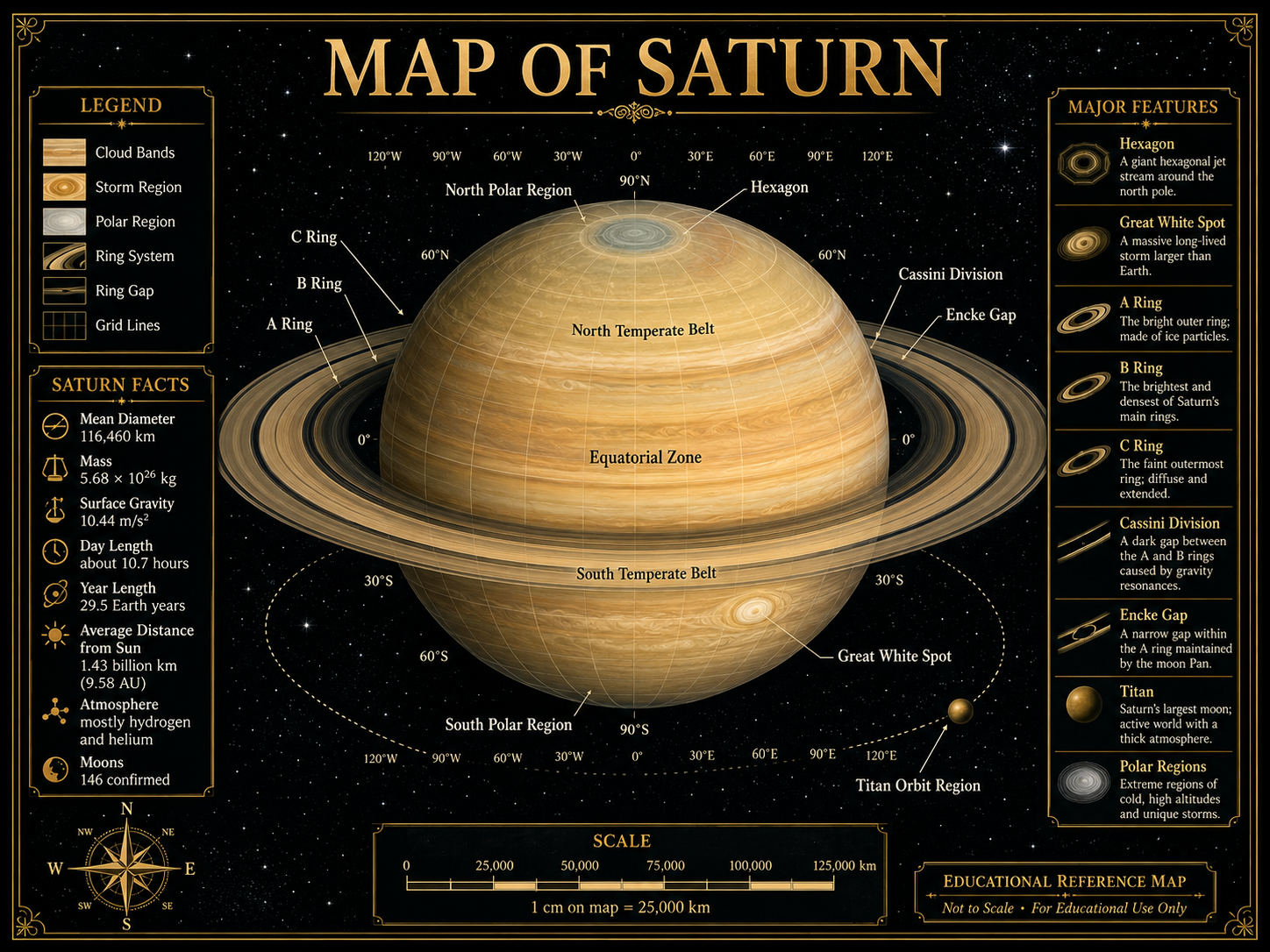 Saturn atlas image