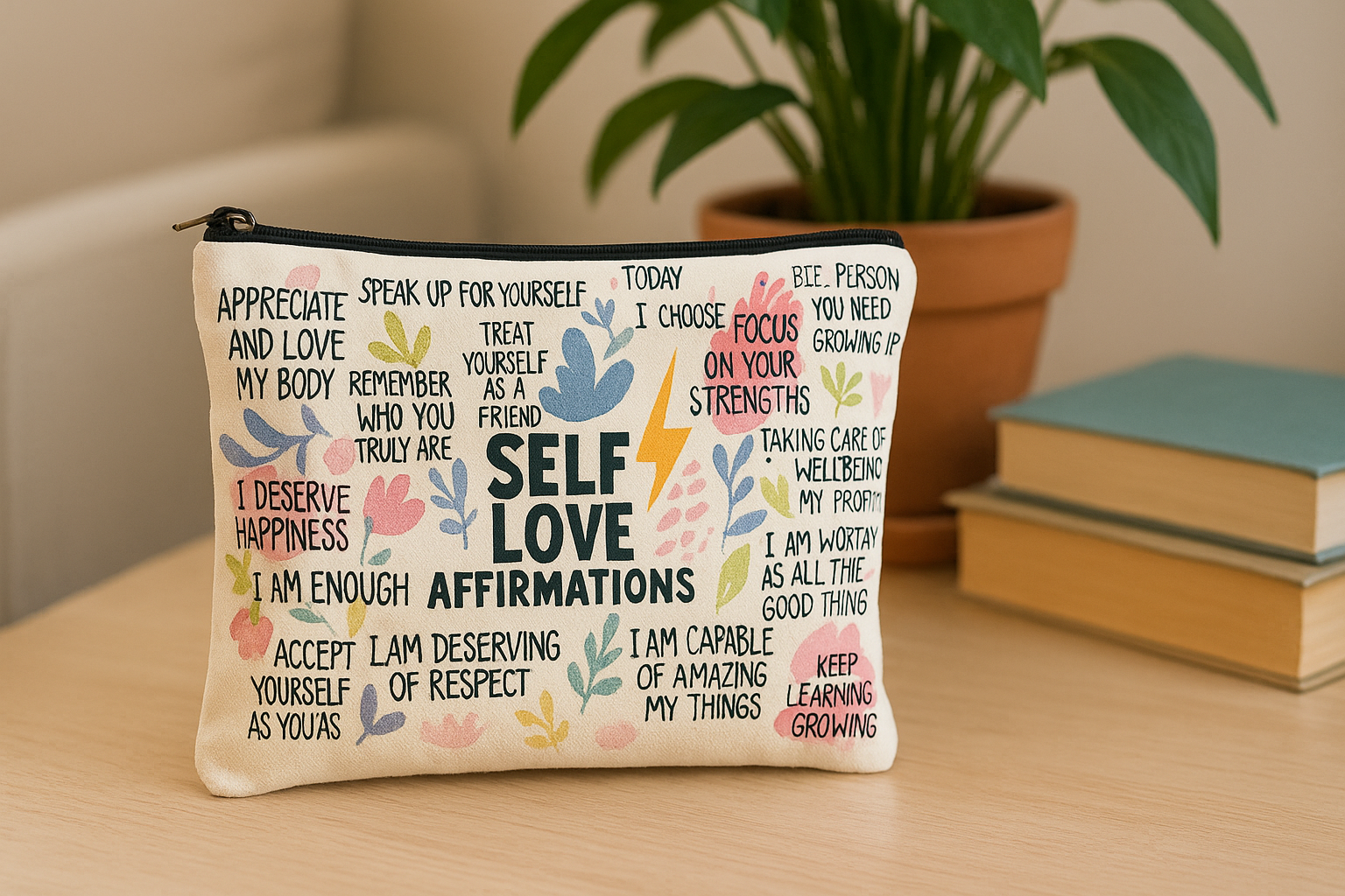 Self Love Affirmation Bag – Positivity Pouch