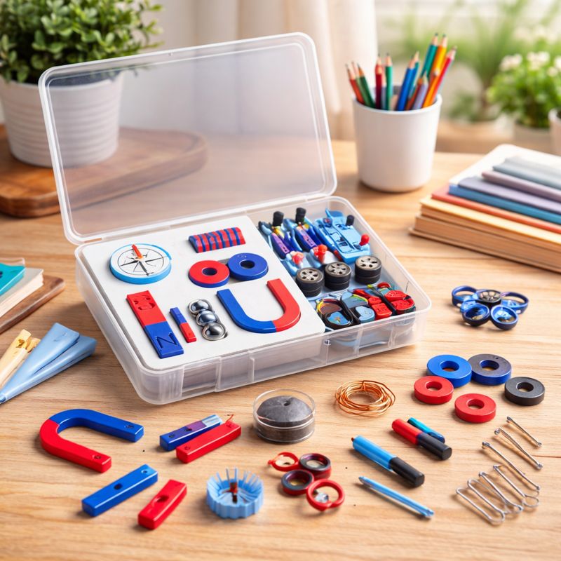 Magnetic Science Experiment Set for Learning and Exploration