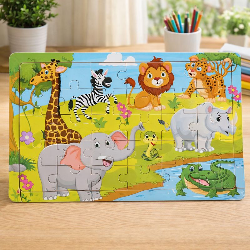 Wooden Animal Jigsaw Puzzle