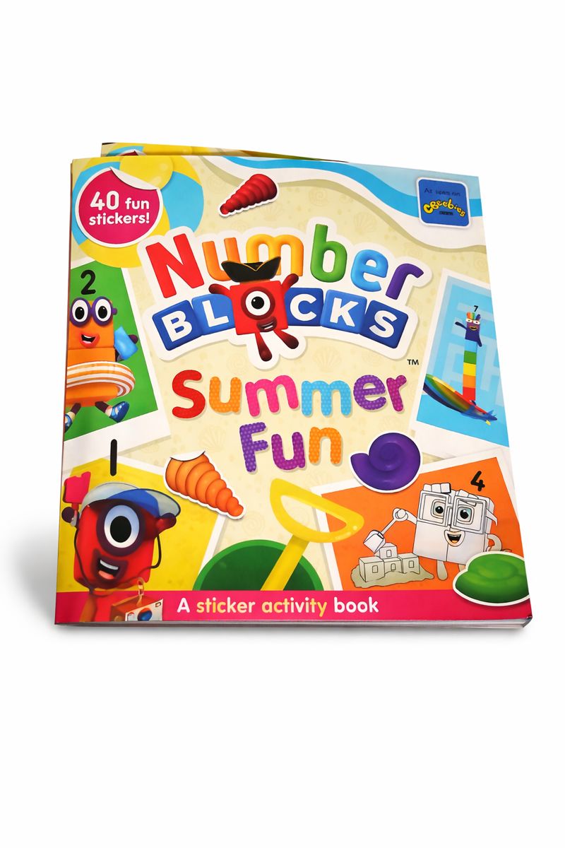 Numberblocks Summer Fun Sticker Activity Book (40 Stickers)