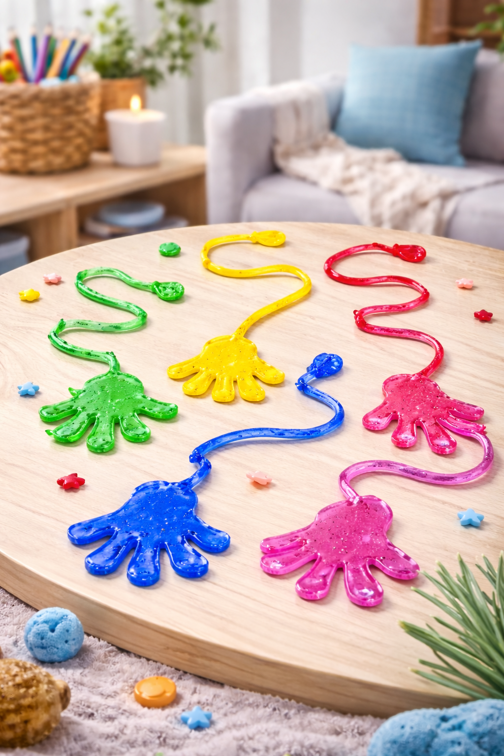 Sticky Stretch Hand Fidget Toy Set